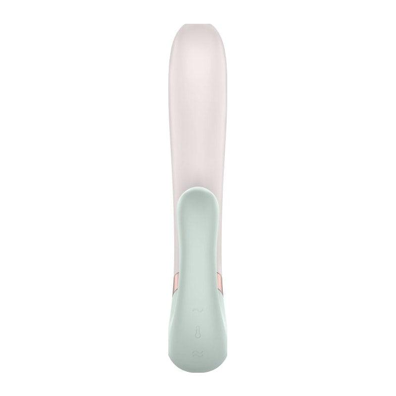 Satisfyer Heat Wave Connect App Warming Rabbit Vibrator Mint - Adult Toys