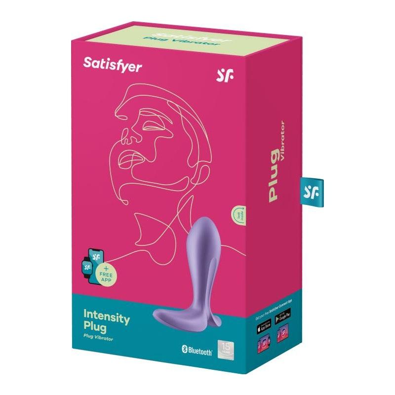 Satisfyer Intensity Plug Purple - Adult Toys