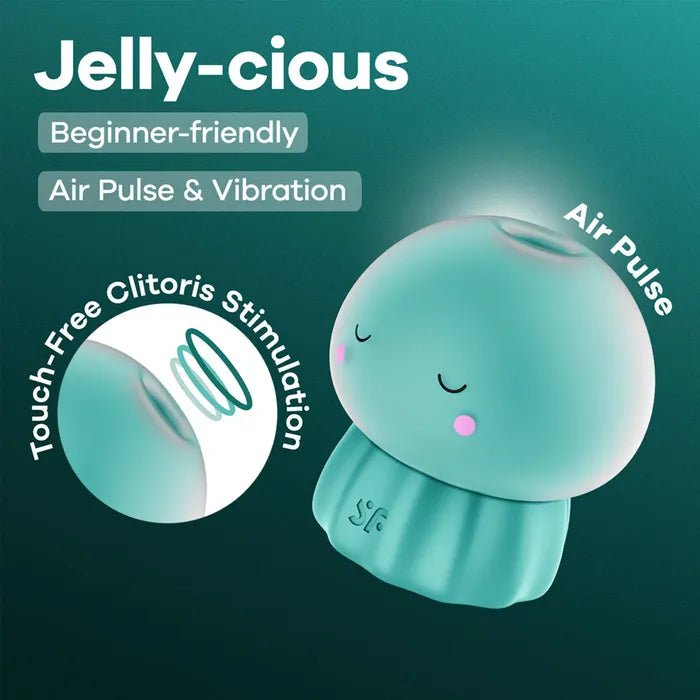 Satisfyer Jelly - cious - Green Air Pulse Stimulator - AIR PULSATION