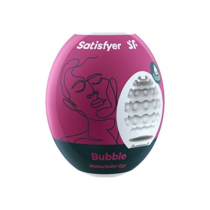 Satisfyer Masturbator Egg Bubble - Adult Toys