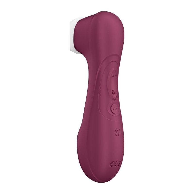 Satisfyer Pro 2 Gen 3 Clitoral Stimulator Wine Red - Adult Toys