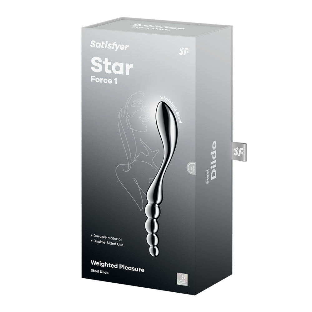 Satisfyer Star Force 1 Metal Dildo - Adult Toys