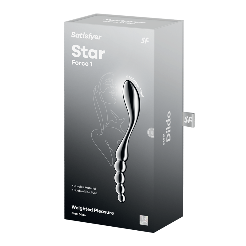 Satisfyer Star Force 1 Metal Dildo - Adult Toys