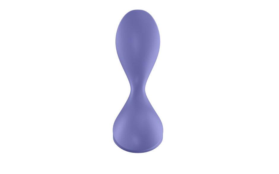 Satisfyer Sweet Seal Vibrating Anal Plug Lilac - Adult Toys
