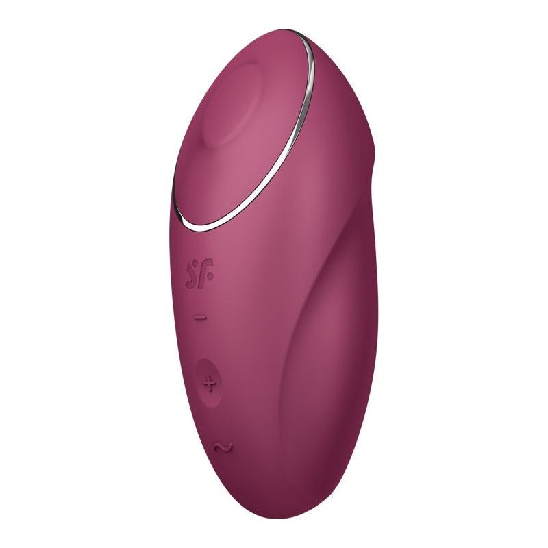 Satisfyer Tap and Climax 1 Red - Adult Toys