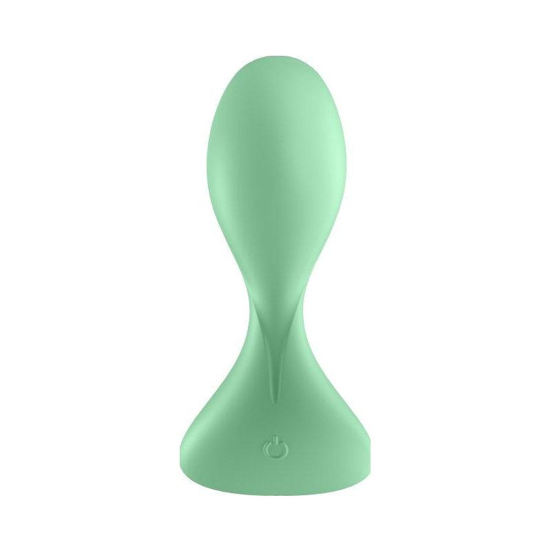 Satisfyer Trendsetter Connect App Vibrating Anal Plug Light Green - Adult Toys