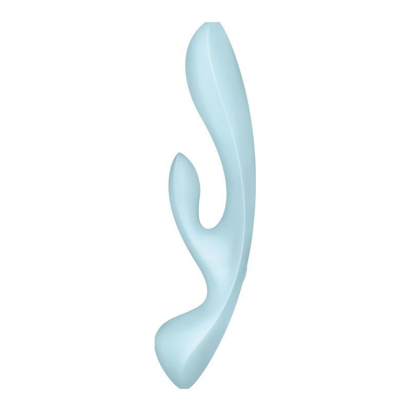 Satisfyer Triple Oh Light Blue - Adult Toys
