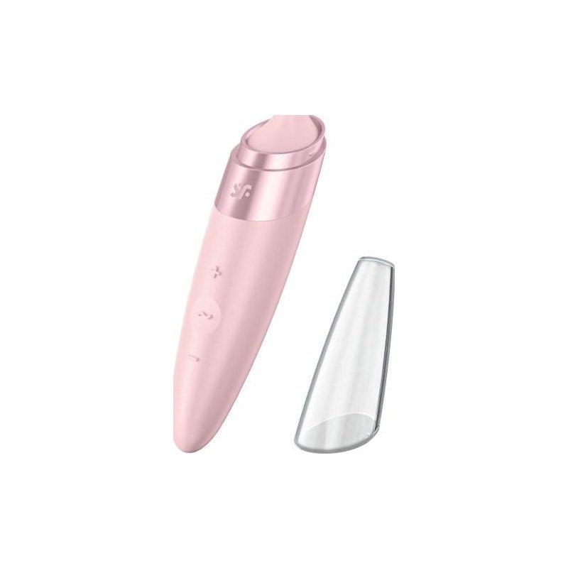Satisfyer Twirling Delight Tip Stimulator - Rose Silicone Vibrator - Adult Toys
