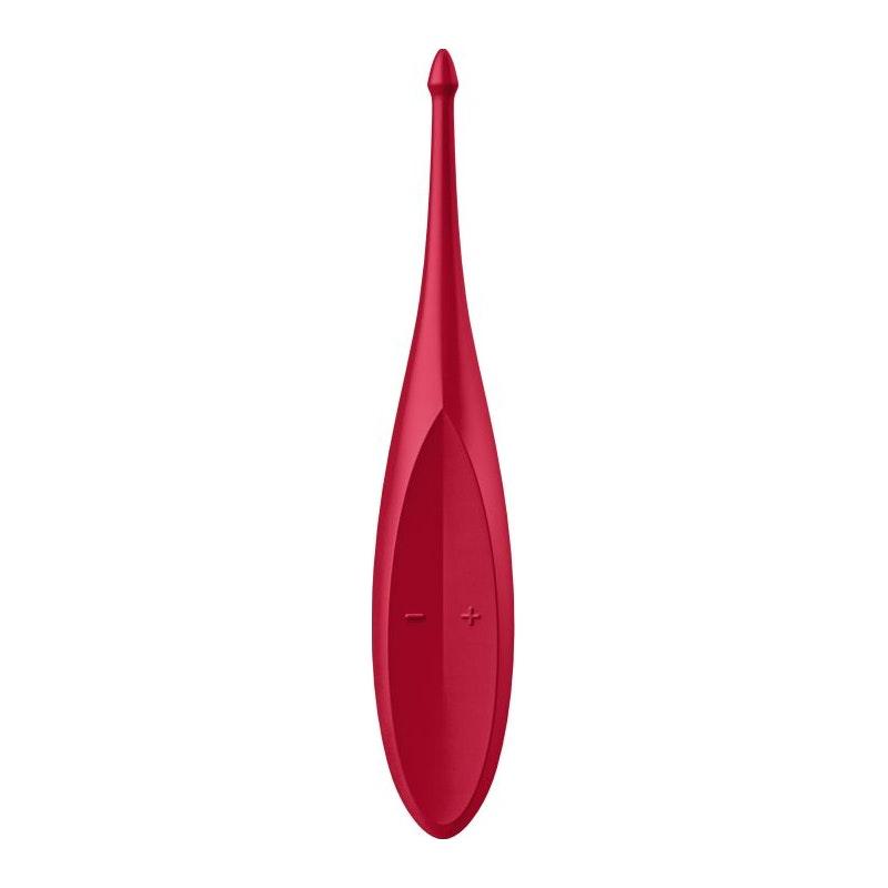 Satisfyer Twirling Fun Tip Stimulator Poppy Red - Adult Toys