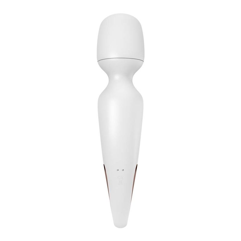 Satisfyer Wand - erland 50 Mode White Body Wand - Adult Toys