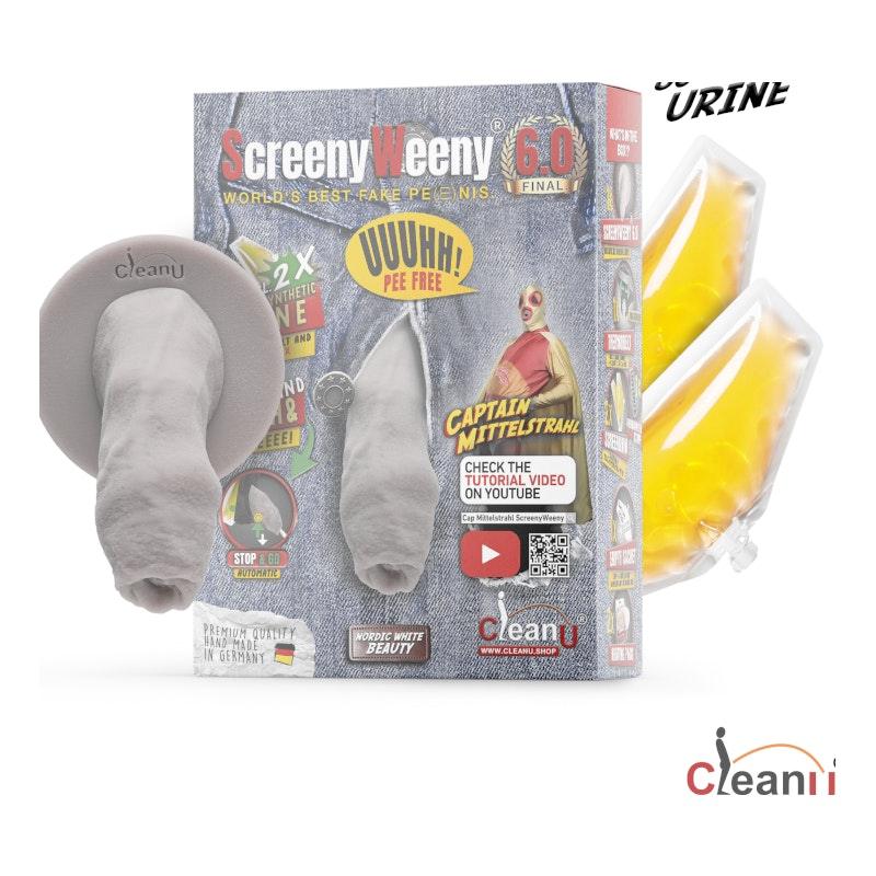 Screeny Weeny 6.0 Uncut Nordic white - Naughty by Nature Adult Store