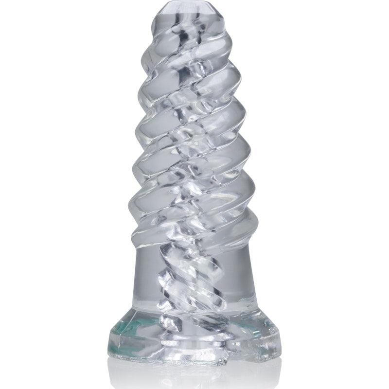 ScrewD Super Squish Corkscrew Jackoff Toy Clear - Naughty by Nature Adult Store