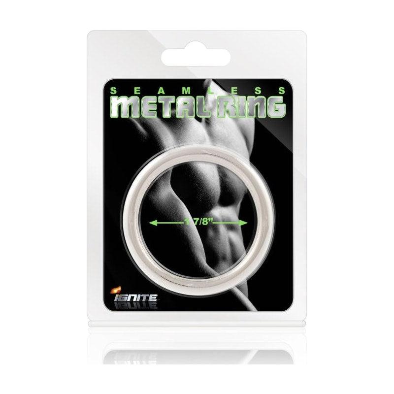 Seamless Metal Cock Ring 48mm - Naughty by Nature Adult Store