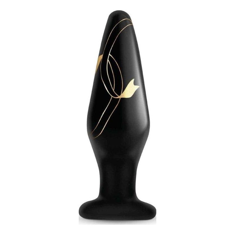 Secret Kisses Handblown Glass Plug 4.5in - Adult Toys