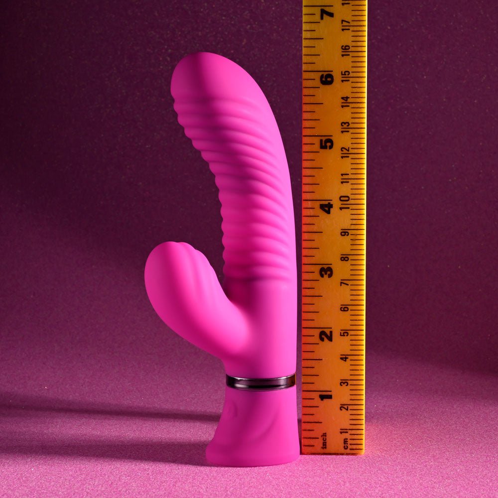 Selopa NEXT WAVE - Pink USB Rechargeable Dual Vibrator - VIBRATORS