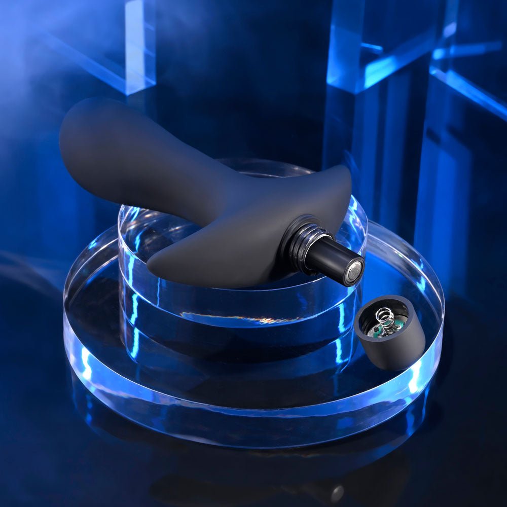 Selopa P - SPOT TRAINER - Black 12.7 cm Vibrating Prostate Massager - Anal Toys