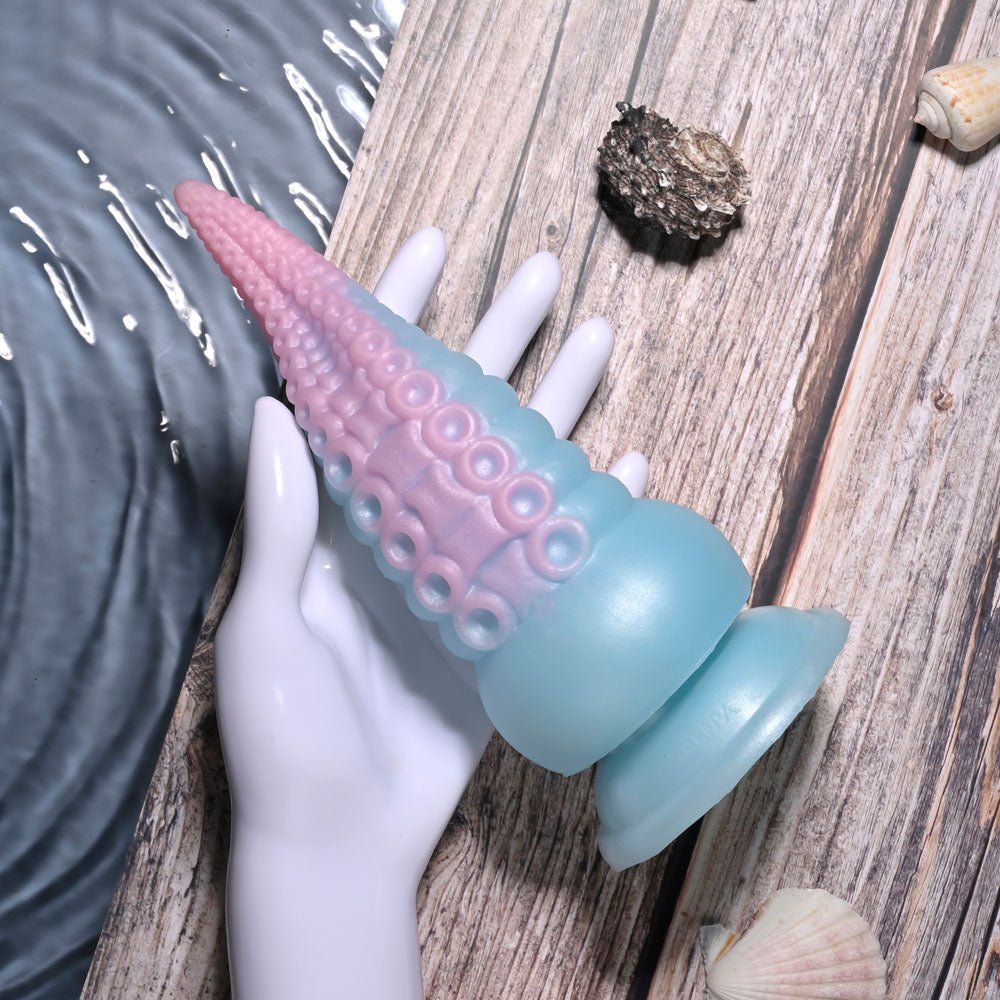 Selopa STUCK ON YOU - Rechargeable Vibrating Tentacle Dildo - DONGS