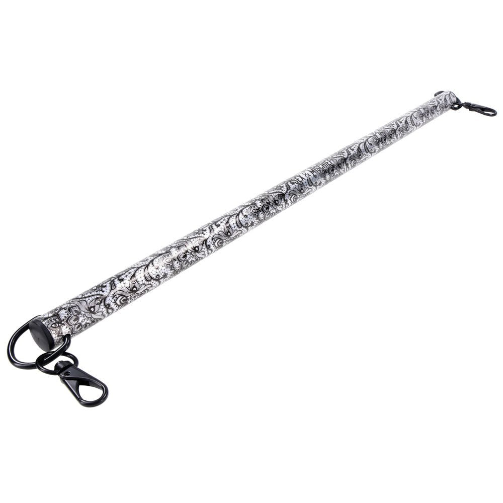 Sex & Mischief Lace Spreader Bar - Aluminium Restraint Bar - BONDAGE - TOYS