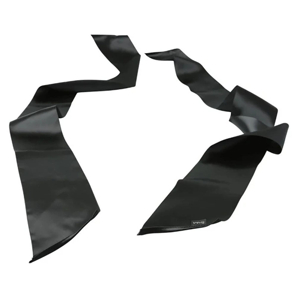 Sex & Mischief Silky Sashes Black - Black Restraints - BONDAGE - TOYS