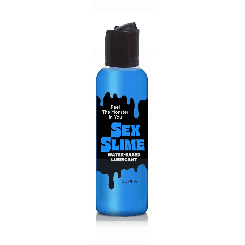 Sex Slime - Blue Water Based Lubricant - 60 ml Bottle - LOTIONS & LUBES