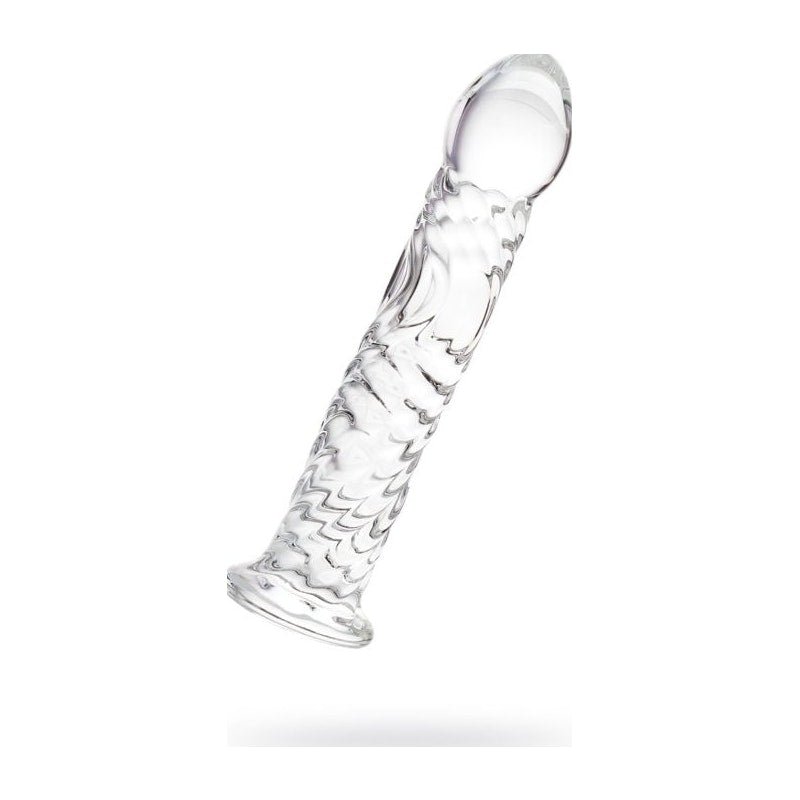 Sexus Glass Dildo Clear 16cm - Adult Toys