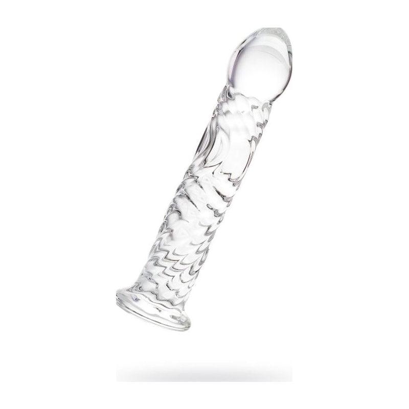 Sexus Glass Dildo Clear 16cm - Adult Toys