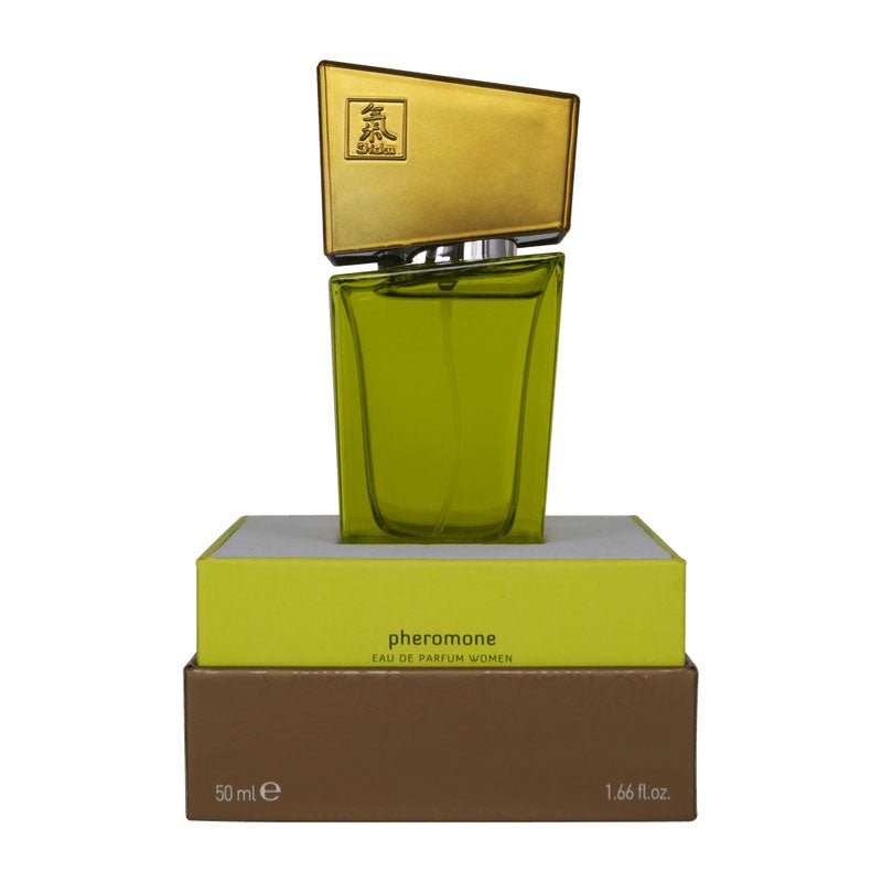 Shiatsu Pheromone Eau De Parfum Women - Lime - Pheromone Fragrance for Women - 50 ml - LOTIONS & LUBES