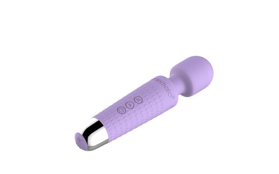 Shibari Mini Wand Halo 20X Lilac - Adult Toys