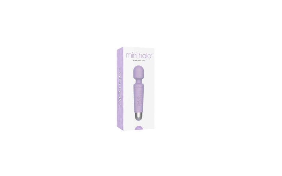 Shibari Mini Wand Halo 20X Lilac - Adult Toys