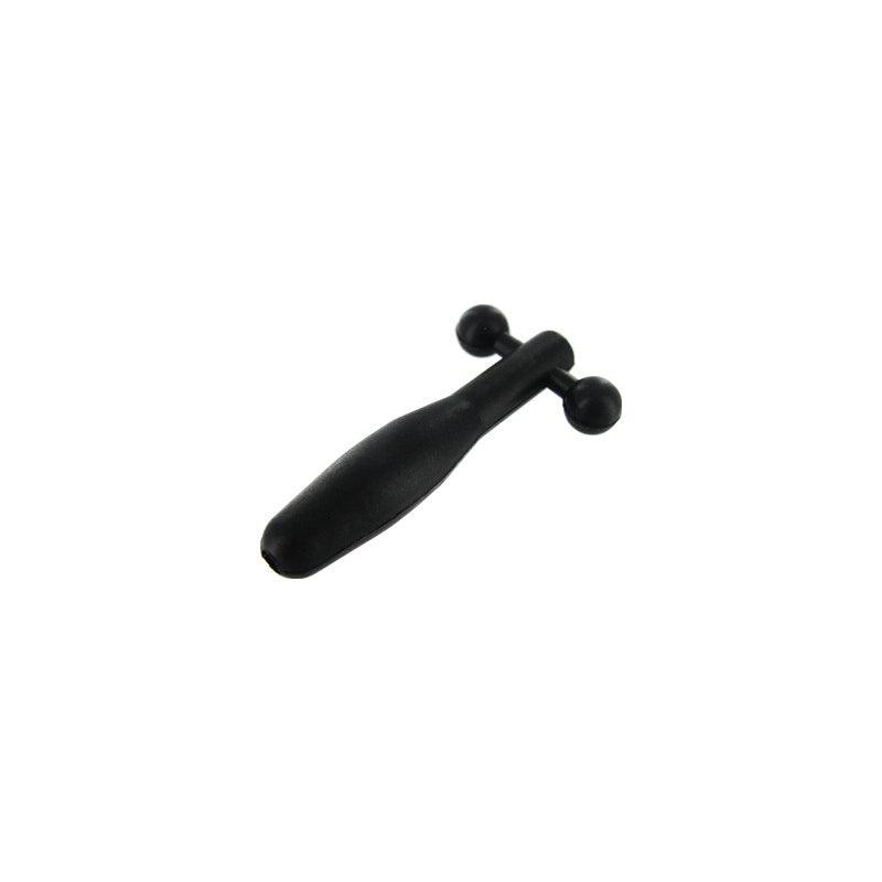 Silicone Cum - Thru Barbell Penis Plug - Adult Toys