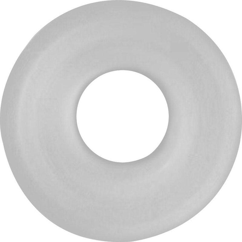 Silicone Donut Cushion Clear for Pump Cylinder 2.35in - 2.6in Dia - Adult Toys