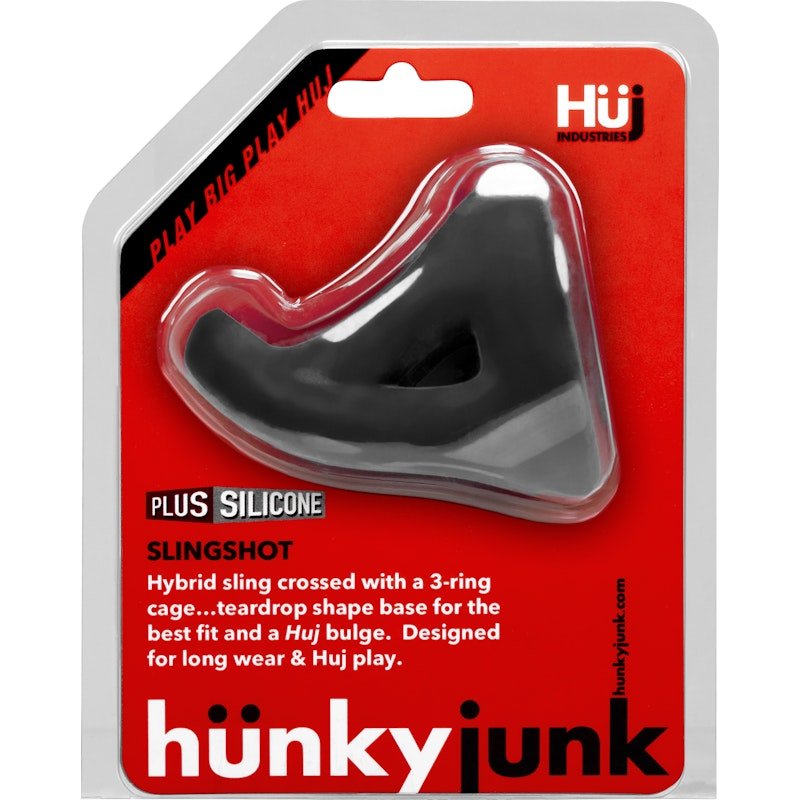 SLINGSHOT 3 - ring Teardrop Sling by Hunkyjunk Tar - Adult Toys