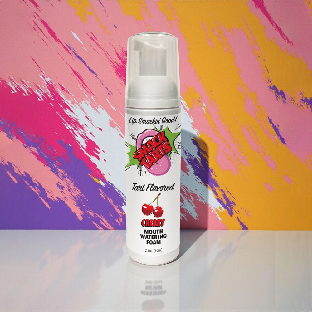 Smack Tarts Mouthwatering Foam Cherry Cherry Flavoured 80 Ml - LOTIONS & LUBES
