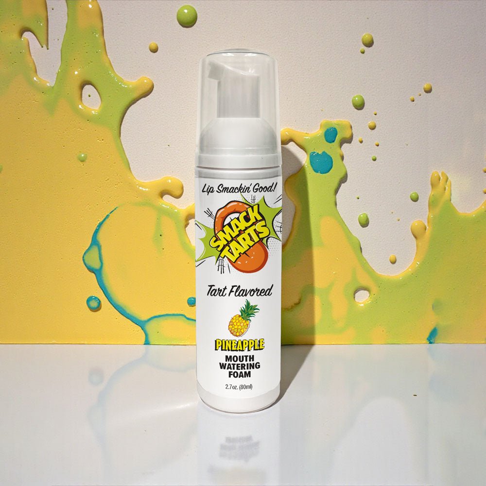 Smack Tarts Mouthwatering Foam Pineapple Flavoured 80 Ml - LOTIONS & LUBES