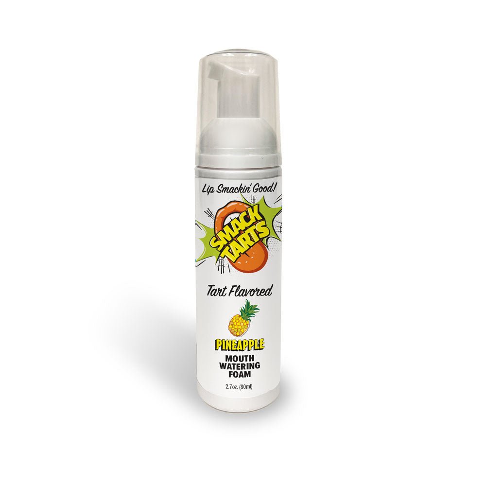 Smack Tarts Mouthwatering Foam Pineapple Sour Flavoured 80 Ml Bottle - LOTIONS & LUBES