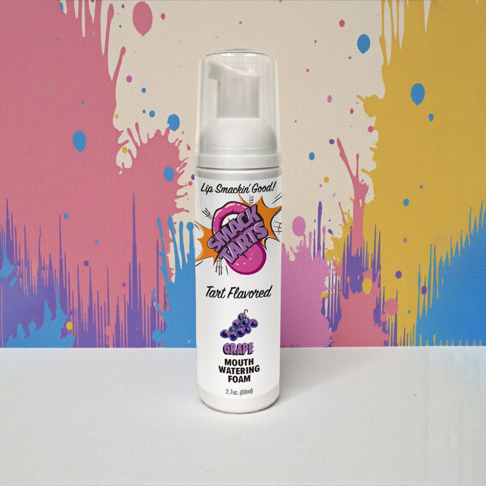 Smack Tarts Mouthwatering Grape Flavoured Foam 80 Ml - LOTIONS & LUBES