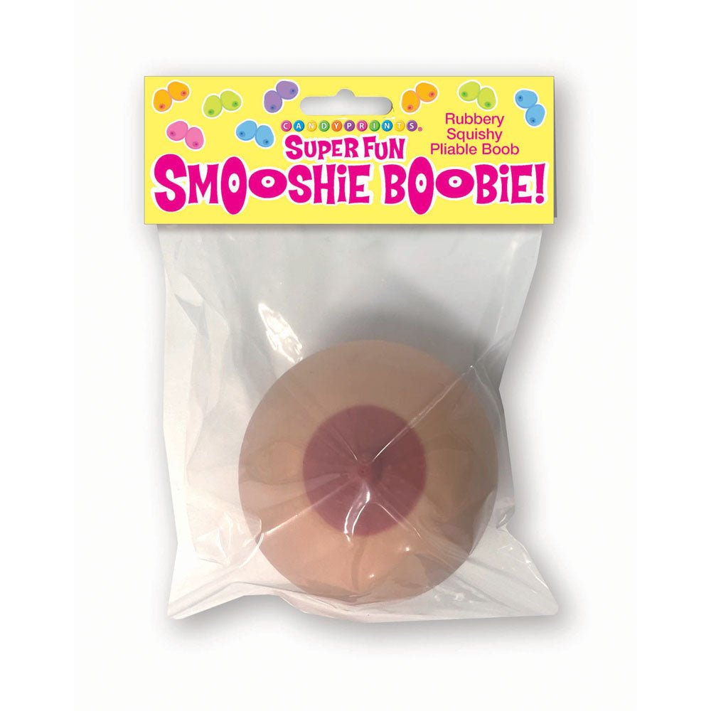 Smooshie Boobie Stress Ball Novelty Toy for Desk Fidget and Laughs - NOVELTIES