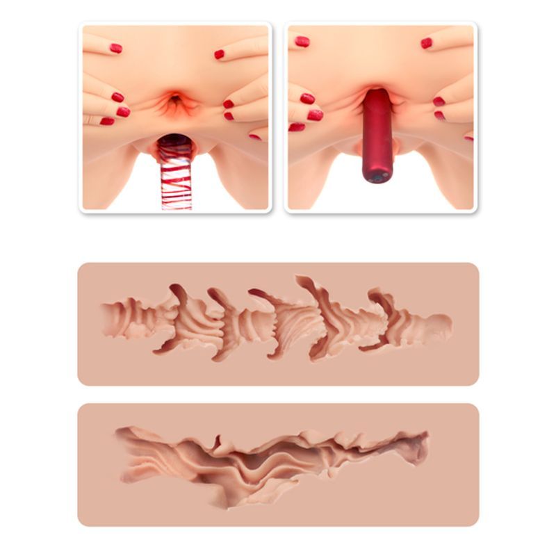 Spread Me Pussy and Anal Masturbator Torso Monica - Adult Toys