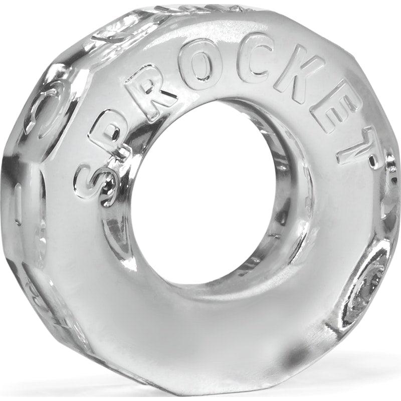 Sprocket Cockring Clear - Naughty by Nature Adult Store