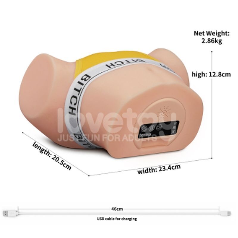 Streetgirls Sensation Pulse Flesh Masturbator With Thong Included - Adult Toys