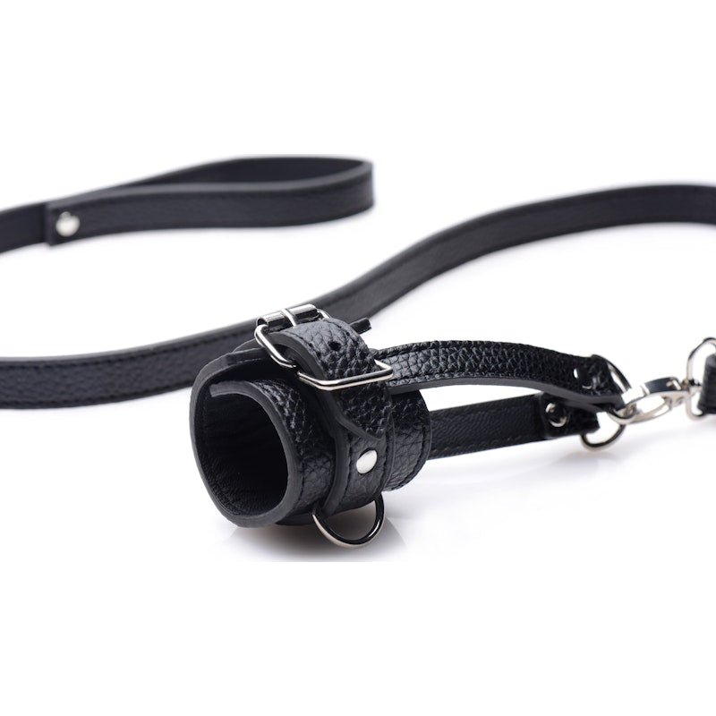 Strict Ball Stretcher With Leash - Adult Toys