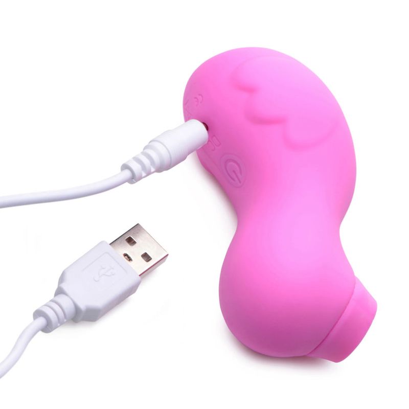Sucky Ducky Silicone Clitoral Stimulator Pink - Adult Toys