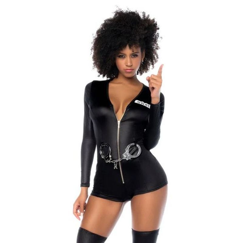Sultry Swat Officer 2 Pc - Lingerie
