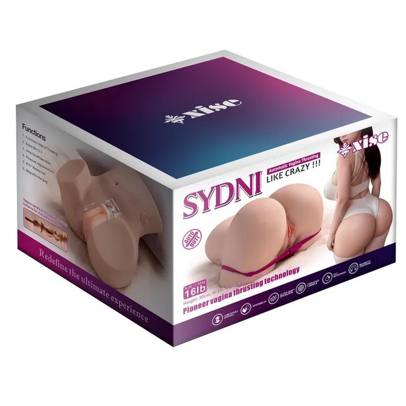 Sydni 7.5kg USB Auto Thrusting Pussy and Ass - Adult Toys