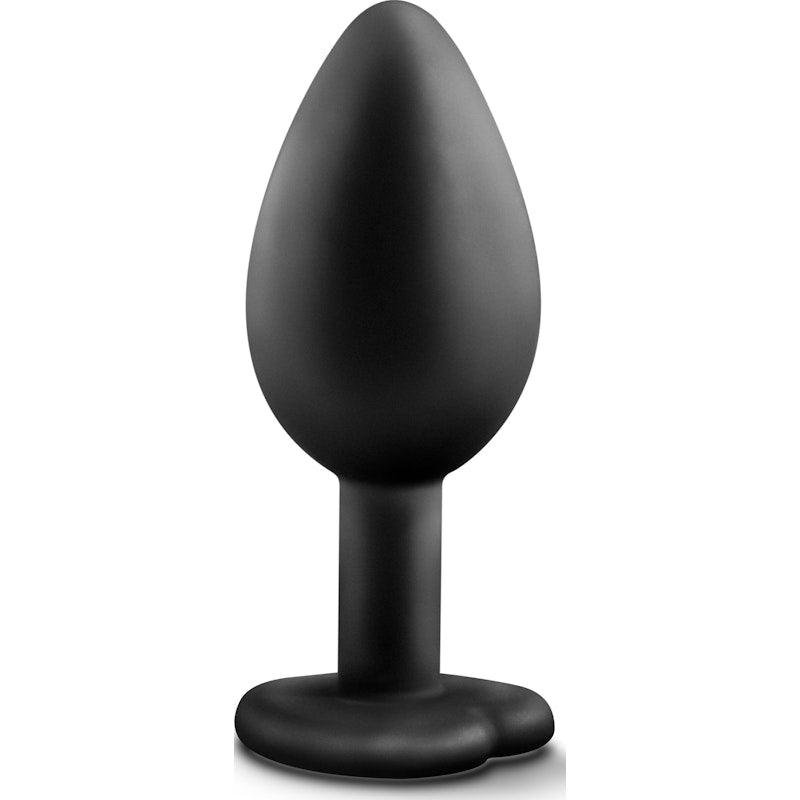 Temptasia Bling Plug Small Black - Adult Toys
