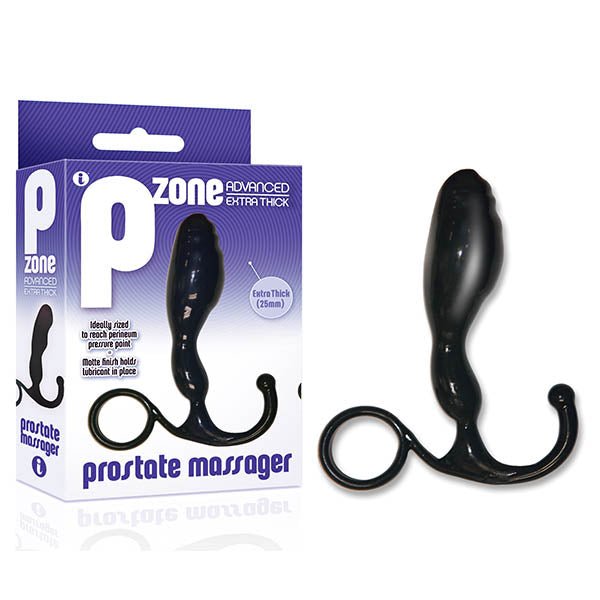 The 9's P - Zone Advanced - Black Prostate Massager - Anal Toys