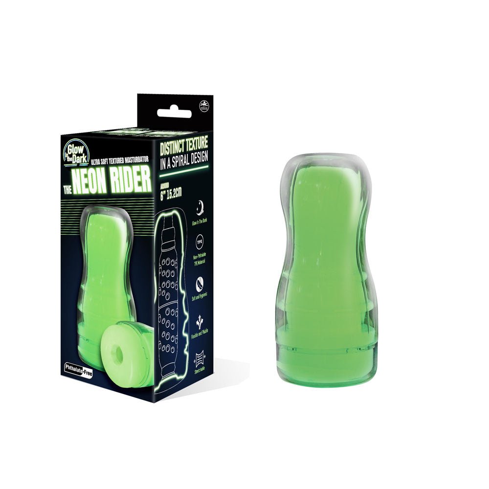 The Neon Rider - Glow in Dark 15.2 cm Stroker - MASTURBATORS