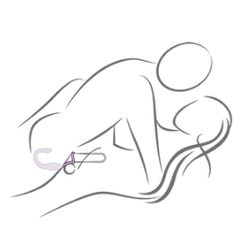 The Vibe 10 Speed Remote Mens Silicone Cock Ball and Anal Vibrator - Adult Toys