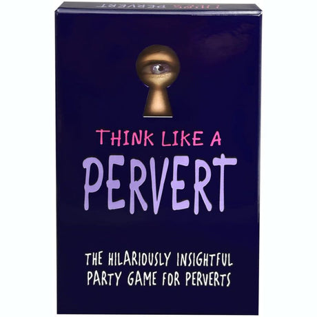 Think Like A Pervert Card Game - Adult Toys - Naughty by Nature Adult Store