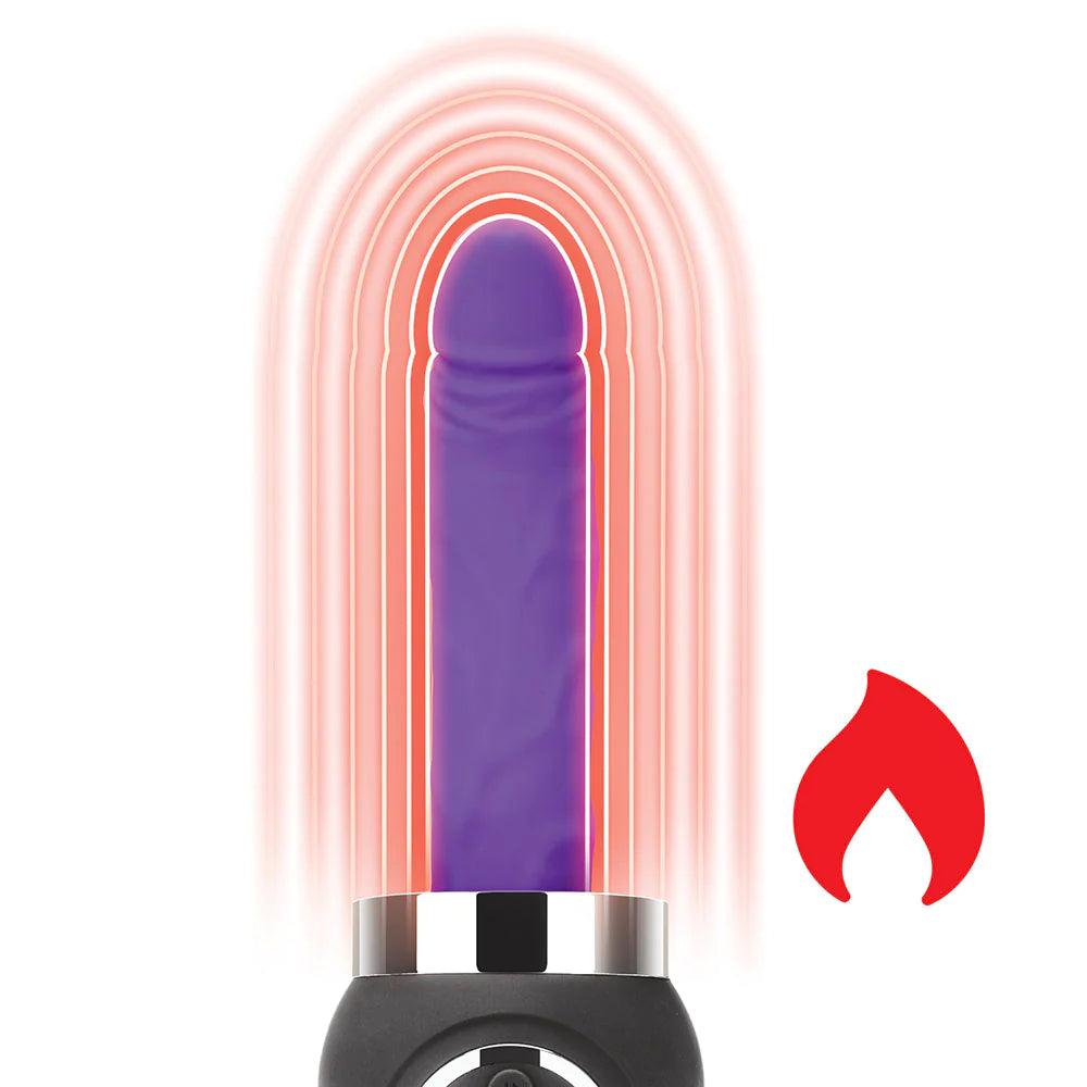 Thrusting Remote - Controlled Rechargeable Compact Sex Machine - Masturbators - Premium